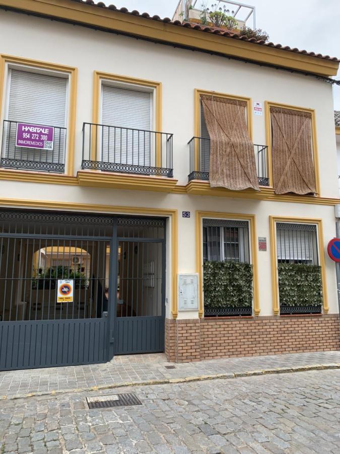 Duplex, terraza, 10 min coche centro Sevilla Camas Esterno foto